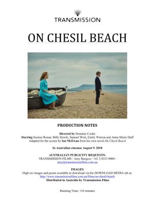On Chesil Beach
