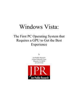The First PC Operating System That Requires a GPU to Get the Best Experience