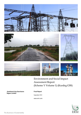 Environment and Social Impact Assessment Report (Scheme Y Volume 1) (Kurdeg GSS)