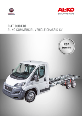 Fiat Ducato Al-Ko Commercial Vehicle Chassis 13“