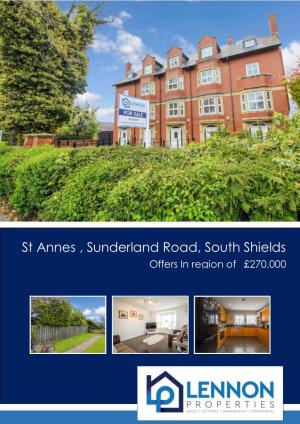 St Annes , Sunderland Road, South Shields Offers in Region of £270,000