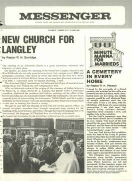 New Church for Langley Messenger