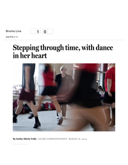 Stepping Through Time, with Dance in Her Heart