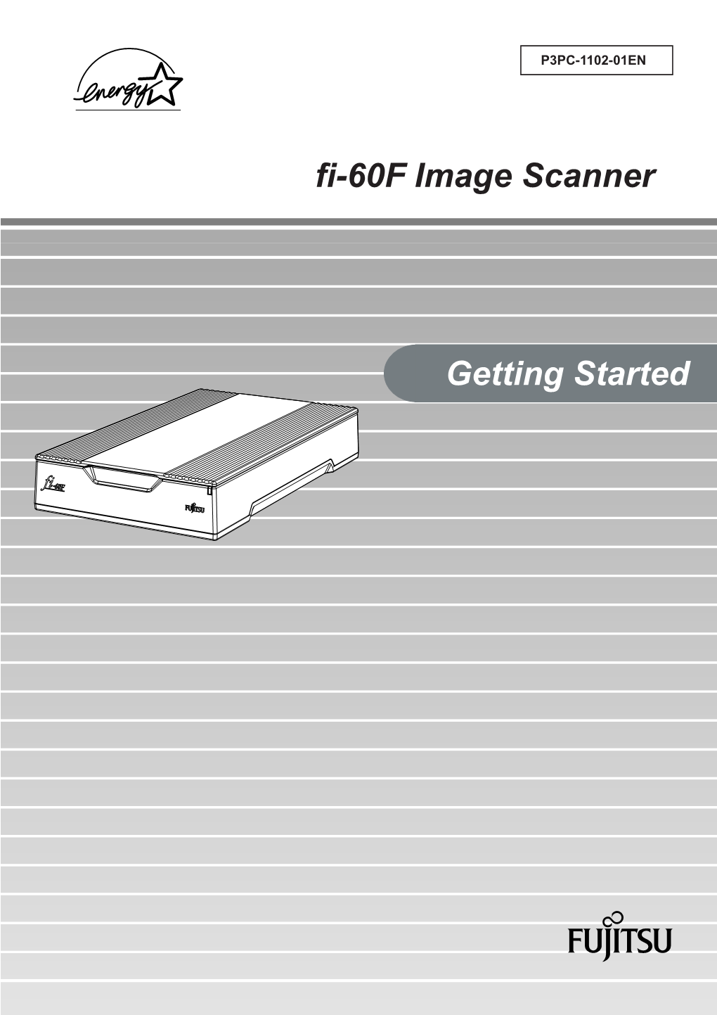 Fi-60F Image Scanner Getting Started I INTRODUCTION