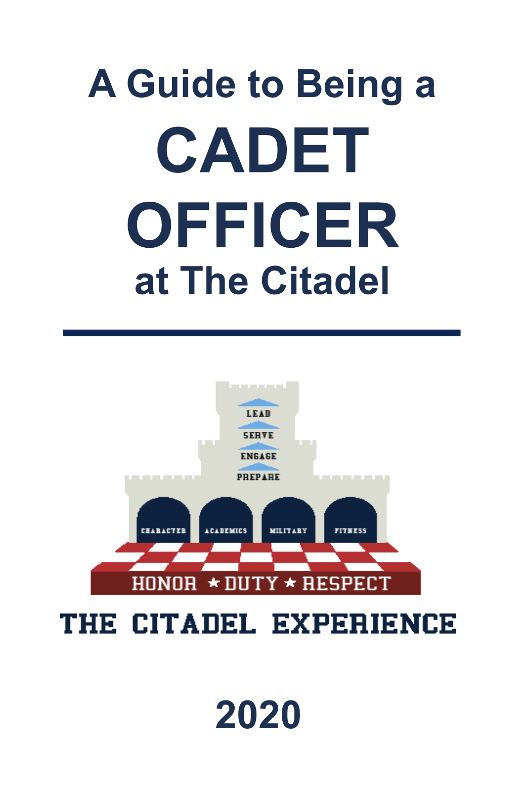 CADET OFFICER at the Citadel