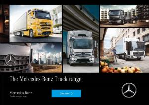 The Mercedes-Benz Truck Range