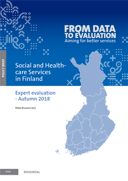 Social and Health- Care Services in Finland
