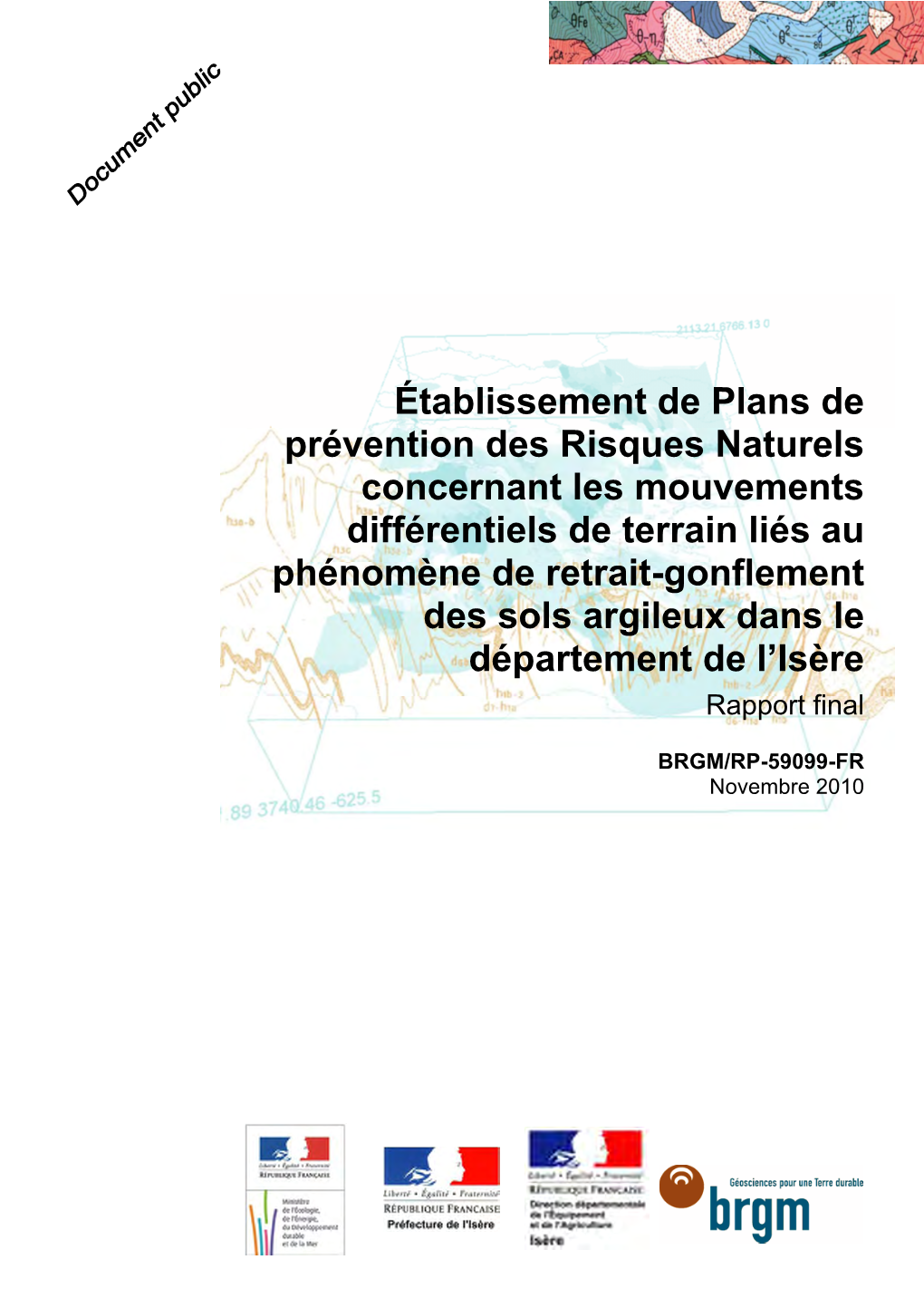 Établissement De Plans De Prévention Des Risques Naturels Concernant