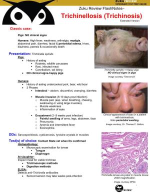 Trichinellosis (Trichinosis) Extended Version