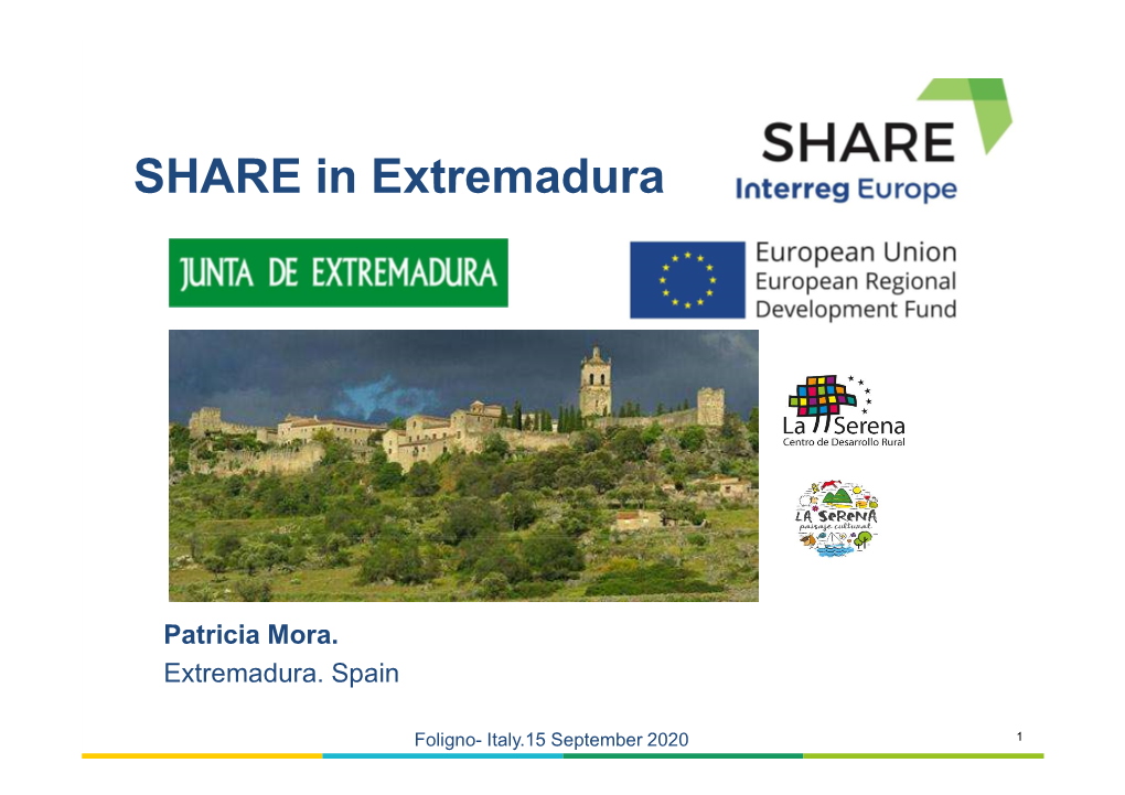 SHARE in Extremadura