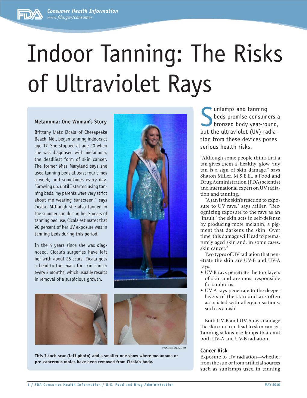 Indoor Tanning: the Risks of Ultraviolet Rays