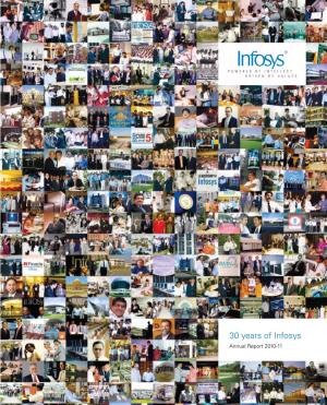 30 Years of Infosys Annual Report 2010-11