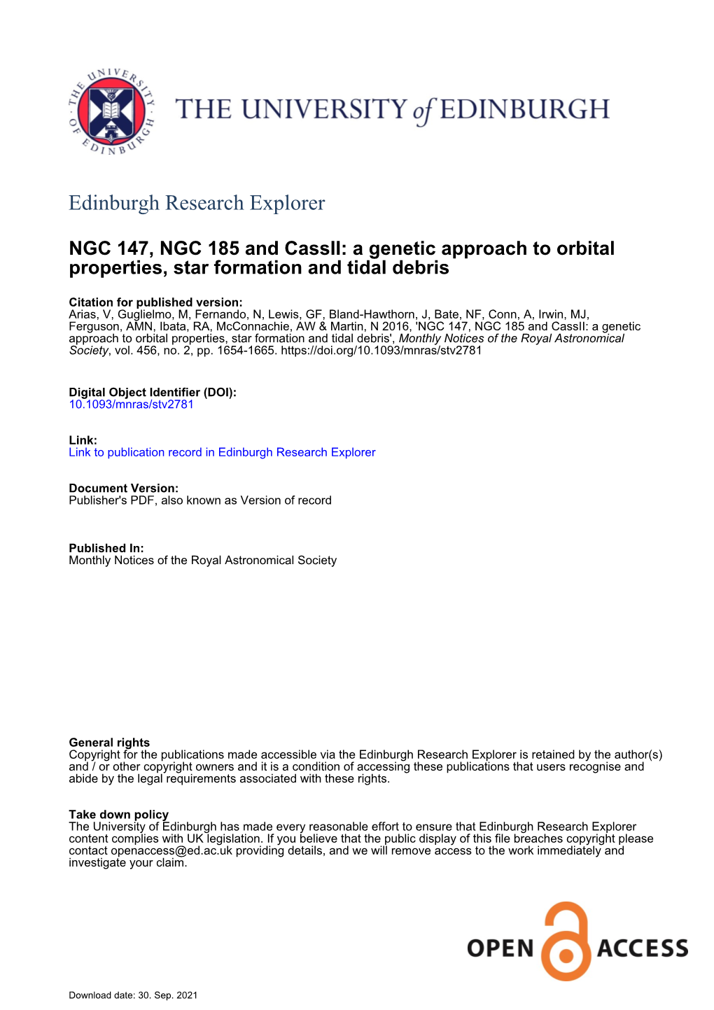 Edinburgh Research Explorer