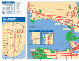 West Vancouver Bus Routes in Downtown Vancouver