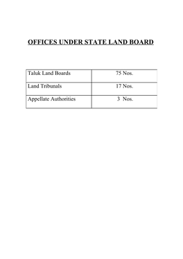 Offices Under State Land Board