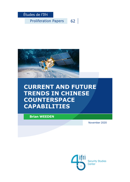 Current and Future Trends in Chinese Counterspace Capabilities