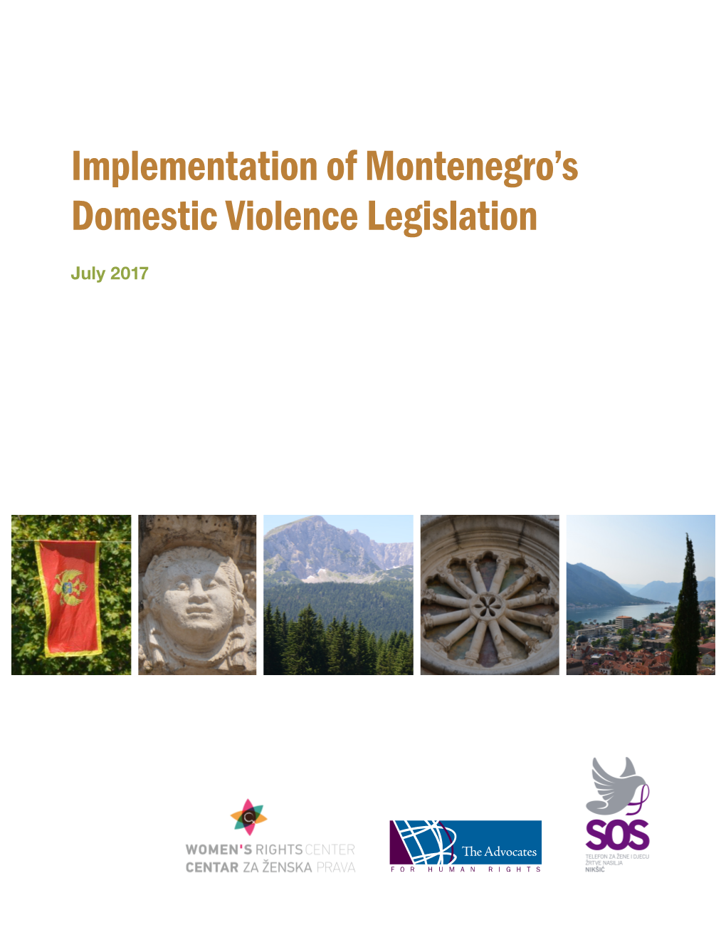 Implementation of Montenegro's Domestic Violence Legislation