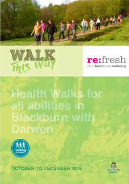 Health Walks for All Abilities in Blackburn with Darwen