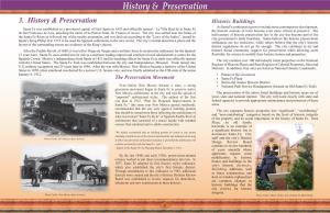 3. History & Preservation