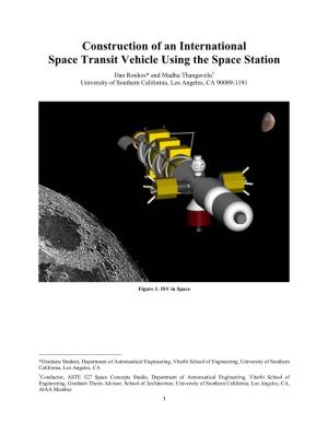 The International Space Transit Vehicle Concept