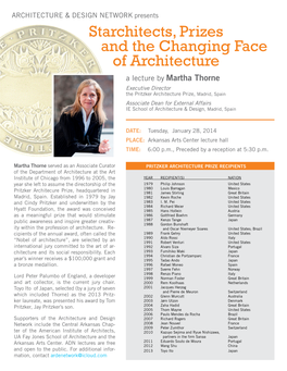 Starchitects, Prizes and the Changing Face of Architecture
