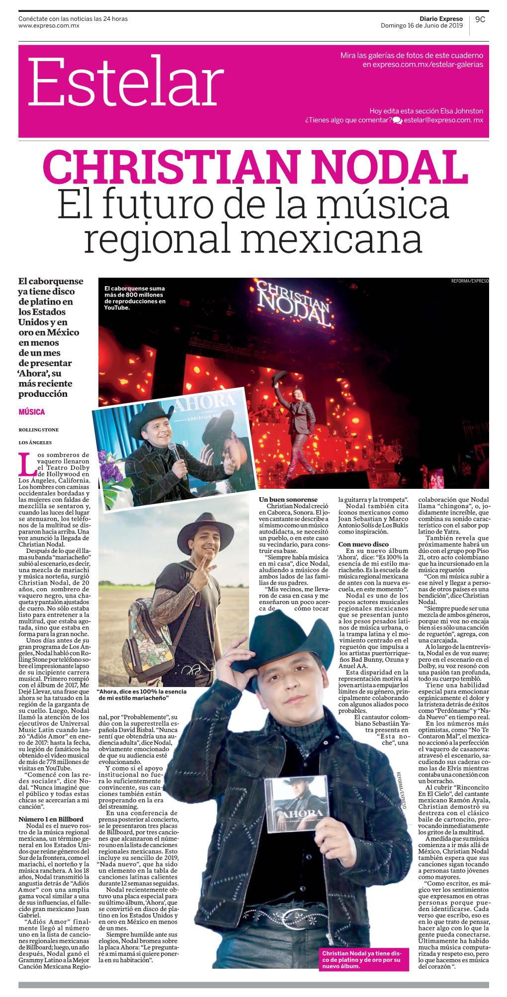 CHRISTIAN NODAL El Futuro De La Música Regional Mexicana