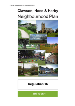 CHH Neighbourhood Plan Regulation 16