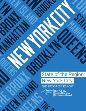 State of the Region: New York City