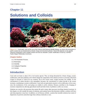 Solutions and Colloids 603