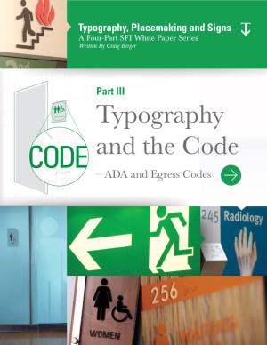 Typography and the Code – ADA and Egress Codes 1 Other Resources