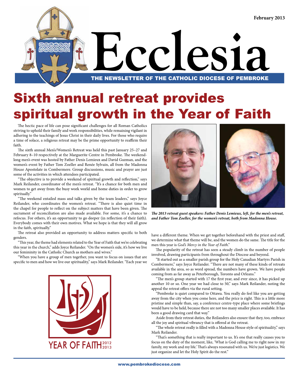 Sixth Annual Retreat Provides Spiritual Growth in the Year of Faith