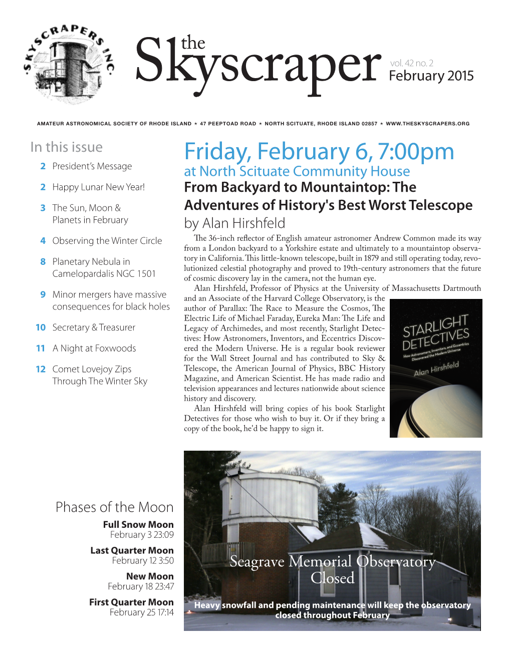 Friday, February 6, 7:00Pm