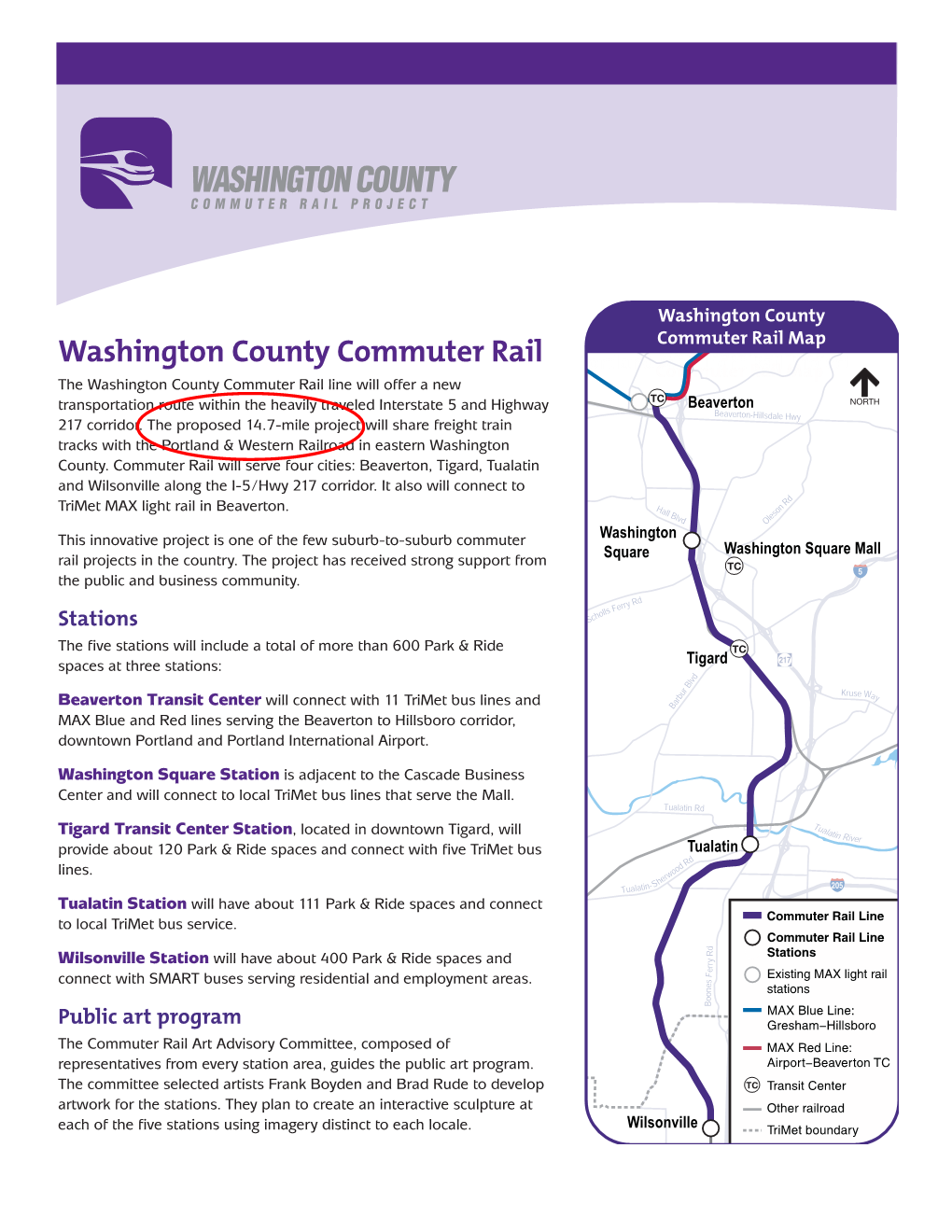 Washington County Commuter Rail