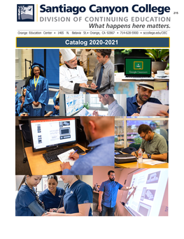 2020-2021 SCC-OEC Catalog