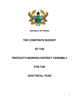 The Composite Budget of the Twifo/Atti-Morkwa District