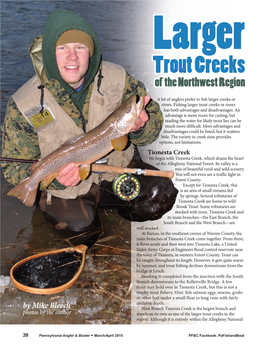 Larger Trout Creeks of the Northwest Region