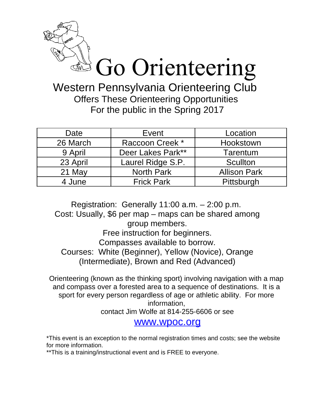 Western Pennsylvania Orienteering Club