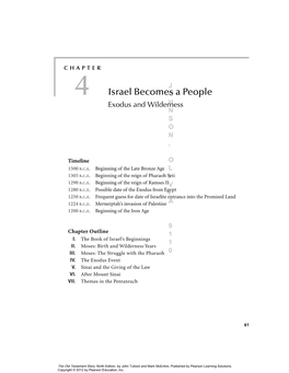 4 Israel Becomes a People