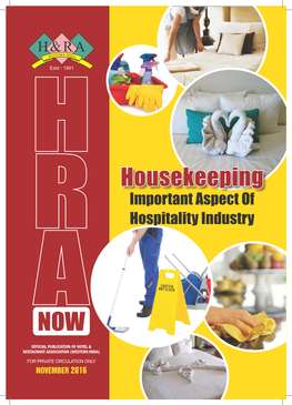 Housekeeping Important Aspect of Hospitality Industry