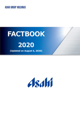FACTBOOK 2020 (Updated on August 6, 2020) Contents