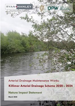 Killimor Arterial Drainage Scheme 2020 - 2024