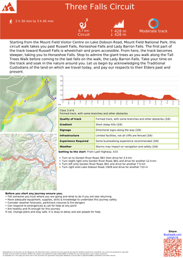 Three Falls Circuit