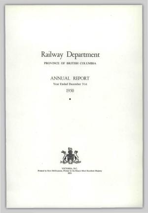 Railway Department