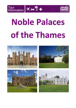 Noble Palaces of the Thames
