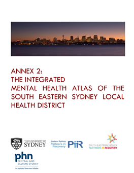 The Integrated Mental Health Atlas of the South Eastern Sydney Local Health District