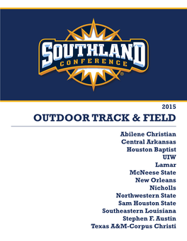 Outdoor Track & Field