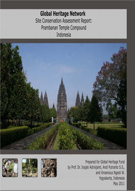 Prambanan Temple Compound INDONESIA for Global Heritage Fund