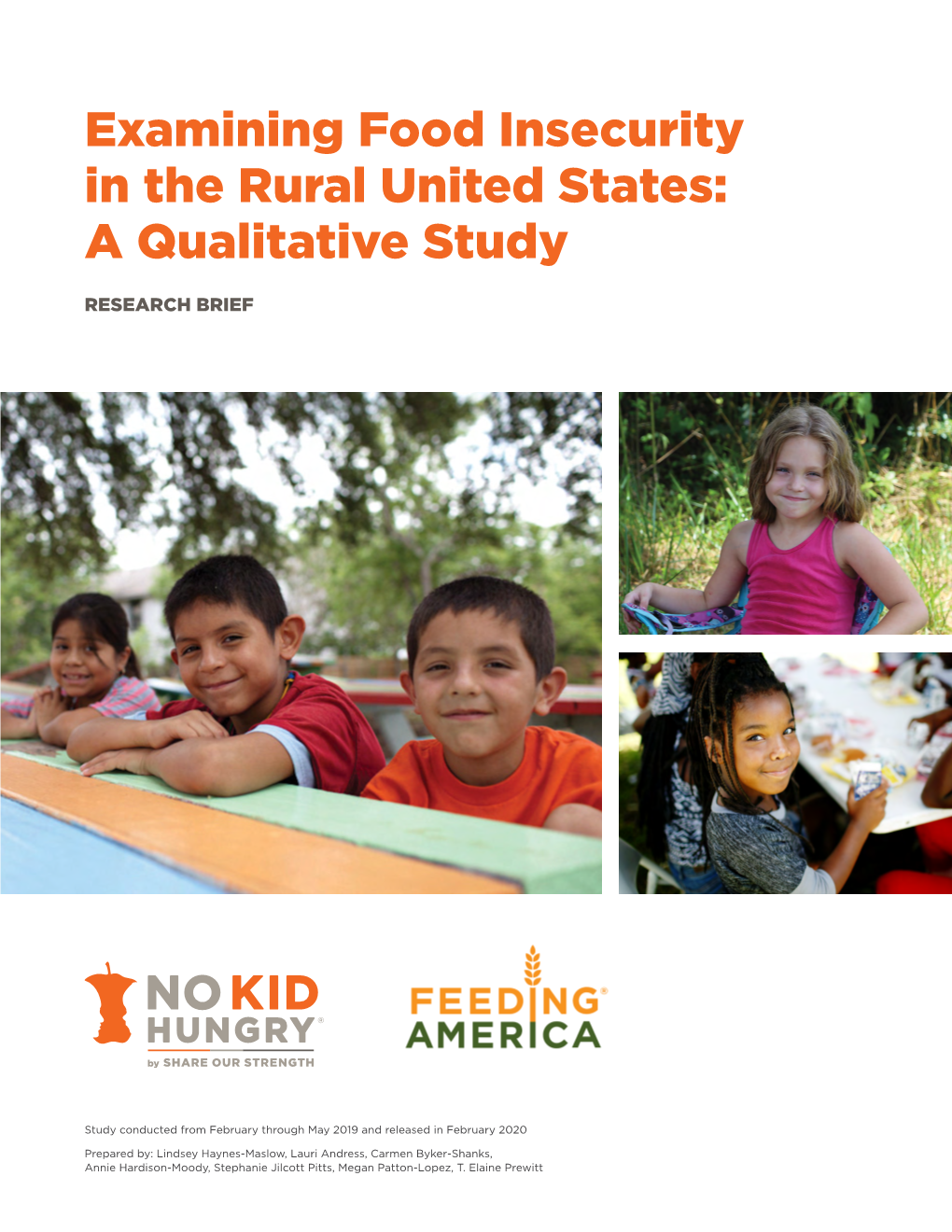 Examining Food Insecurity in the Rural United States: a Qualitative Study