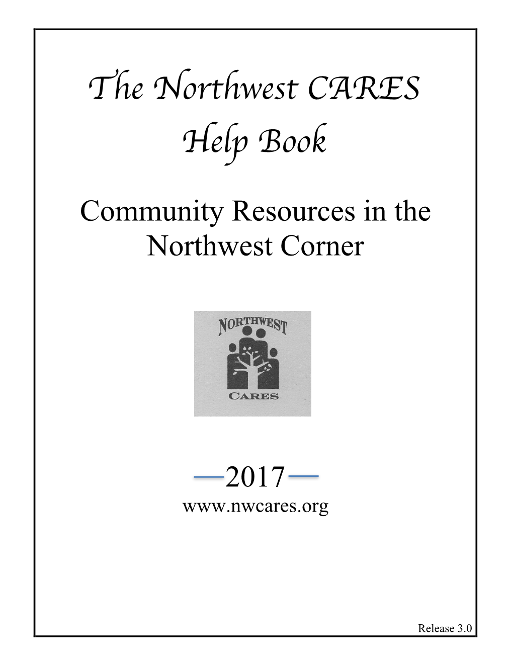 Community Resources in the Northwest Corner 2017