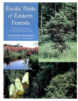 Exotic Pests of Eastern Forests Conference Proceedings